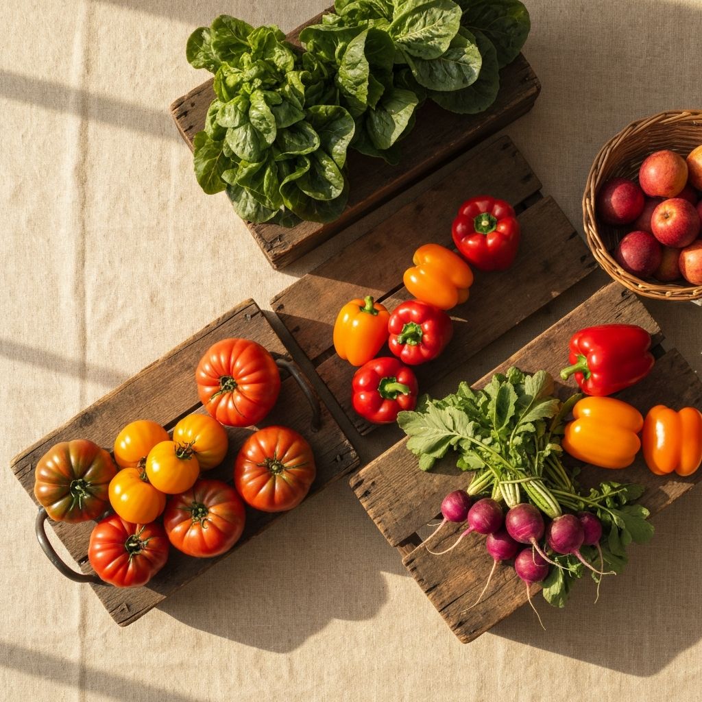 Fresh seasonal produce from Delta farms